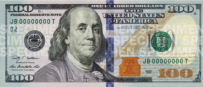 It’s all about the Benjamins, baby